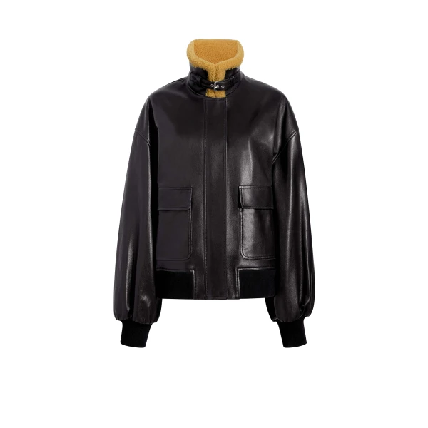 Khaite Sandor Jacket in Black | Jackets | Coveti