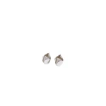 Khaite Small Lotus Earrings in Silver