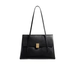 Khaite Soft Blake Shoulder Bag in Black | Shoulder & Crossbody Bags | Coveti