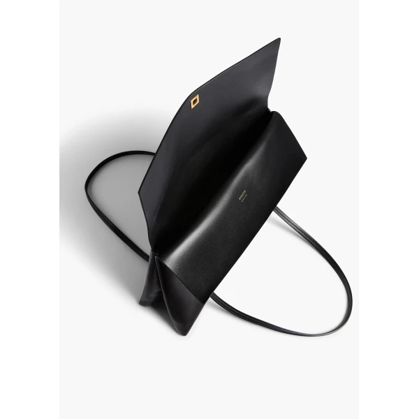 Khaite Soft Blake Shoulder Bag in Black | Shoulder & Crossbody Bags | Coveti