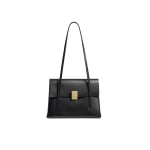Khaite Soft Blake Small Shoulder Bag in Black | Shoulder & Crossbody Bags | Coveti