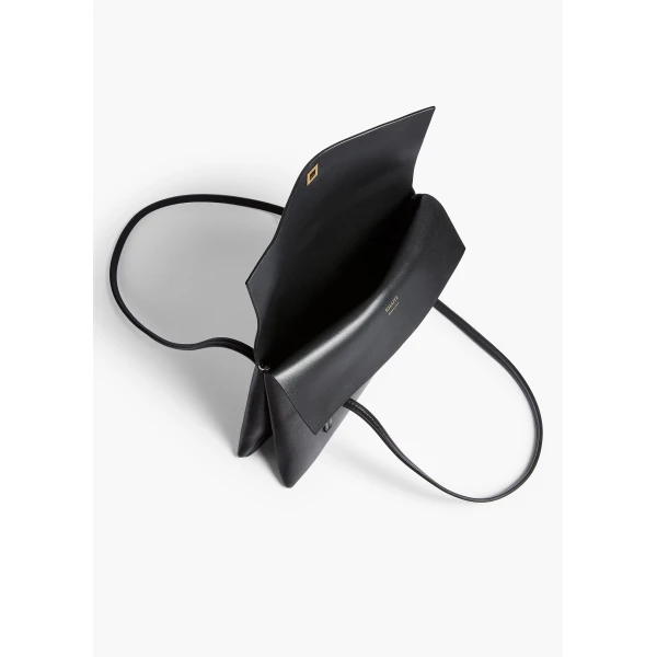 Khaite Soft Blake Small Shoulder Bag in Black | Shoulder & Crossbody Bags | Coveti