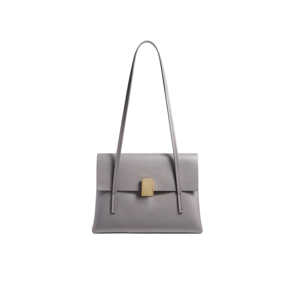 Soft Blake Small Shoulder Bag in Dark Haze