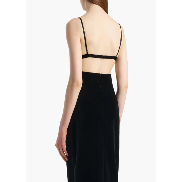 Talita Top in Black Velvet - Image 4