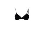 Khaite Talita Top in Black Velvet | Tops | Coveti