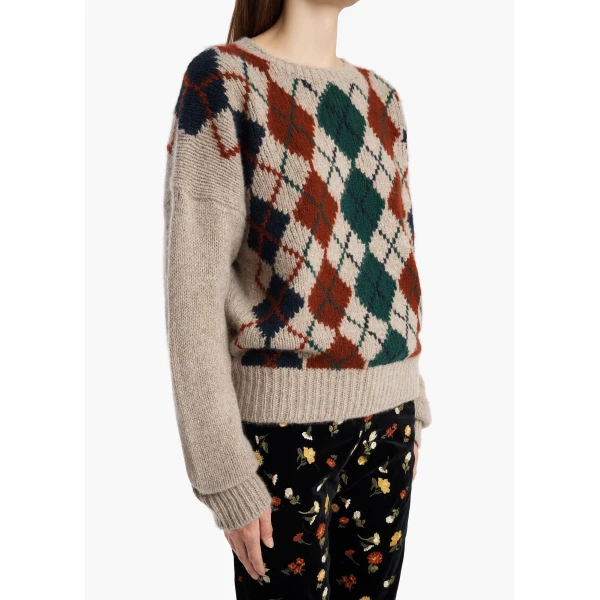 Khaite Timi Sweater in Primary Multi | Sweaters | Coveti