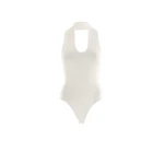 Khaite Toto Bodysuit in Glaze | Tops | Coveti