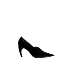 Khaite Vivien Pump in Black Patent Leather | Heels | Coveti