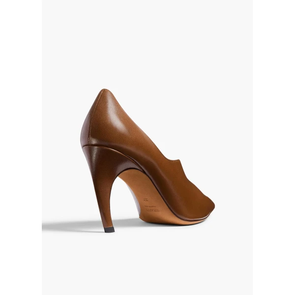 Khaite Vivien Pump in Cigar | Heels | Coveti
