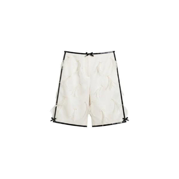 Applique Bermuda Shorts