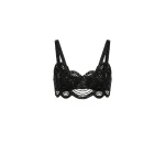 LOULOU Beaded Scalloped Bralette | Cropped Top | Coveti