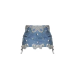 LOULOU Belle Antoinette Skirt | Denim Skirts | Coveti