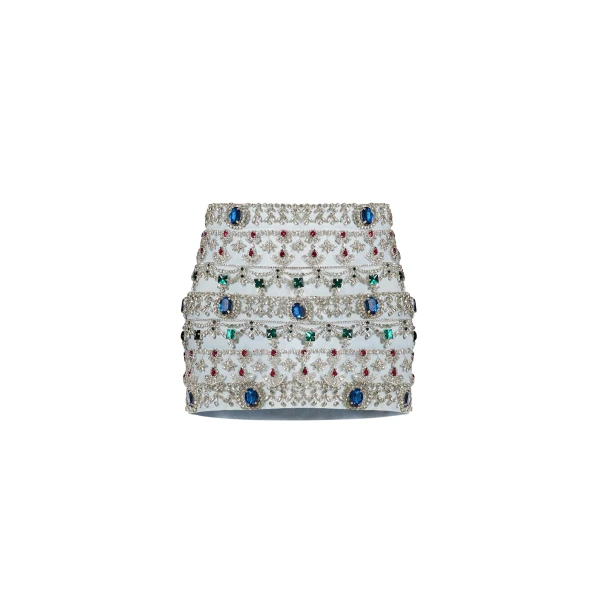 LOULOU Belle Virginie Skirt | Mini Skirts | Coveti
