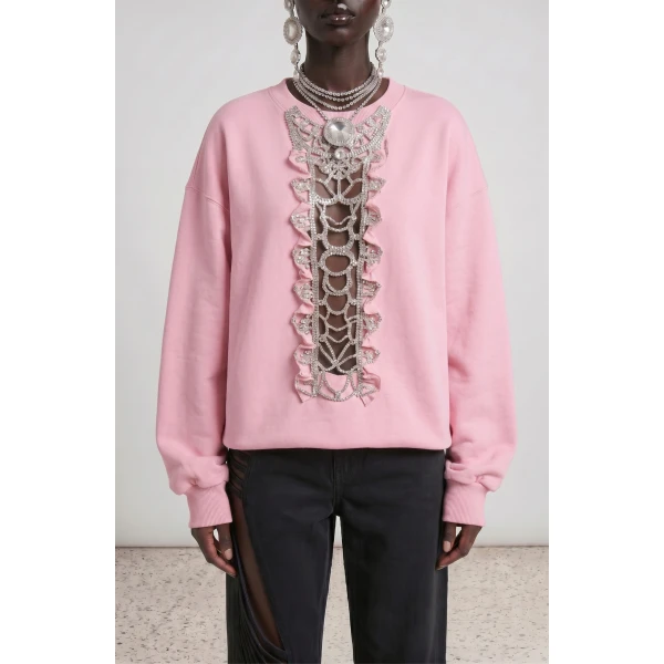 LOULOU Blush Hour Sweatshirt | Hoodies | Coveti
