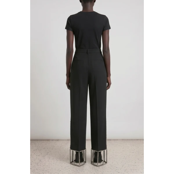 LOULOU Boarding Pass Trousers | Tailored pants | Coveti