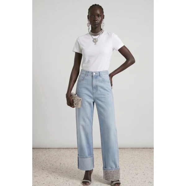 LOULOU Champagne Plans Jeans | Denim | Coveti