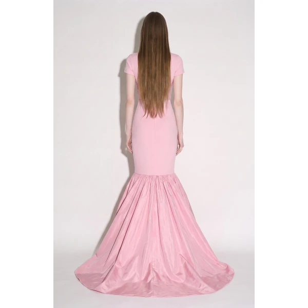 LOULOU Corset Mermaid Gown | Evening Gowns | Coveti