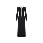 LOULOU Crepe Maxi Dress | Maxi Dresses | Coveti
