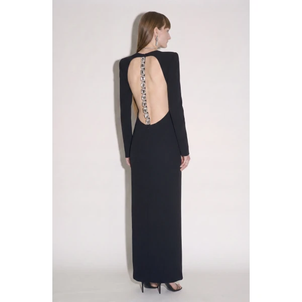 LOULOU Crepe Maxi Dress | Maxi Dresses | Coveti