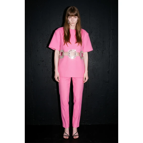 LOULOU Cropped Tailored Trousers | Tailored pants | Coveti