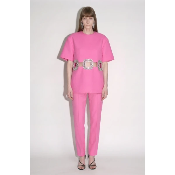 LOULOU Cropped Tailored Trousers | Tailored pants | Coveti