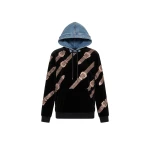 LOULOU Crystal Belt Velvet Hoodie | Hoodies | Coveti