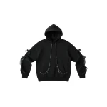 LOULOU Crystal Bow Hoodie | Hoodies | Coveti