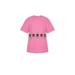 LOULOU Crystal Buckle Cut-Out Top | Tops | Coveti