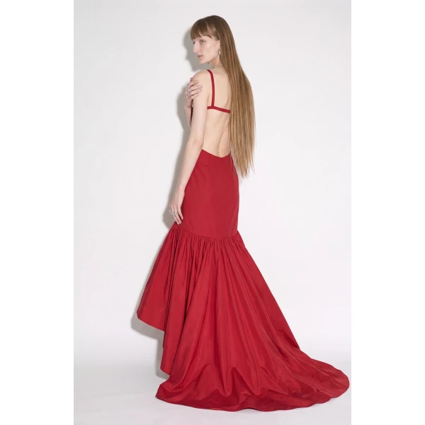 LOULOU Crystal-Embellished Bustier Gown | Evening Gowns | Coveti