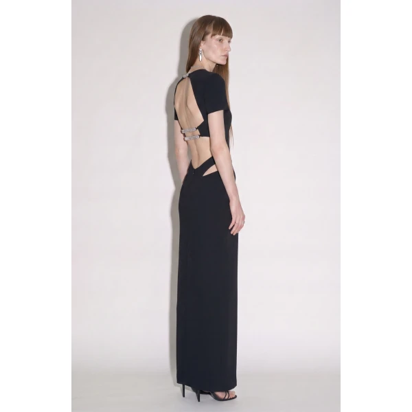 LOULOU Crystal-Embellished Cutout Maxi Dress | Maxi Dresses | Coveti