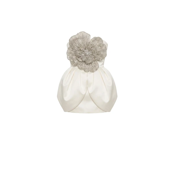 LOULOU Crystal Orchid Mini Dress | Mini Dresses | Coveti