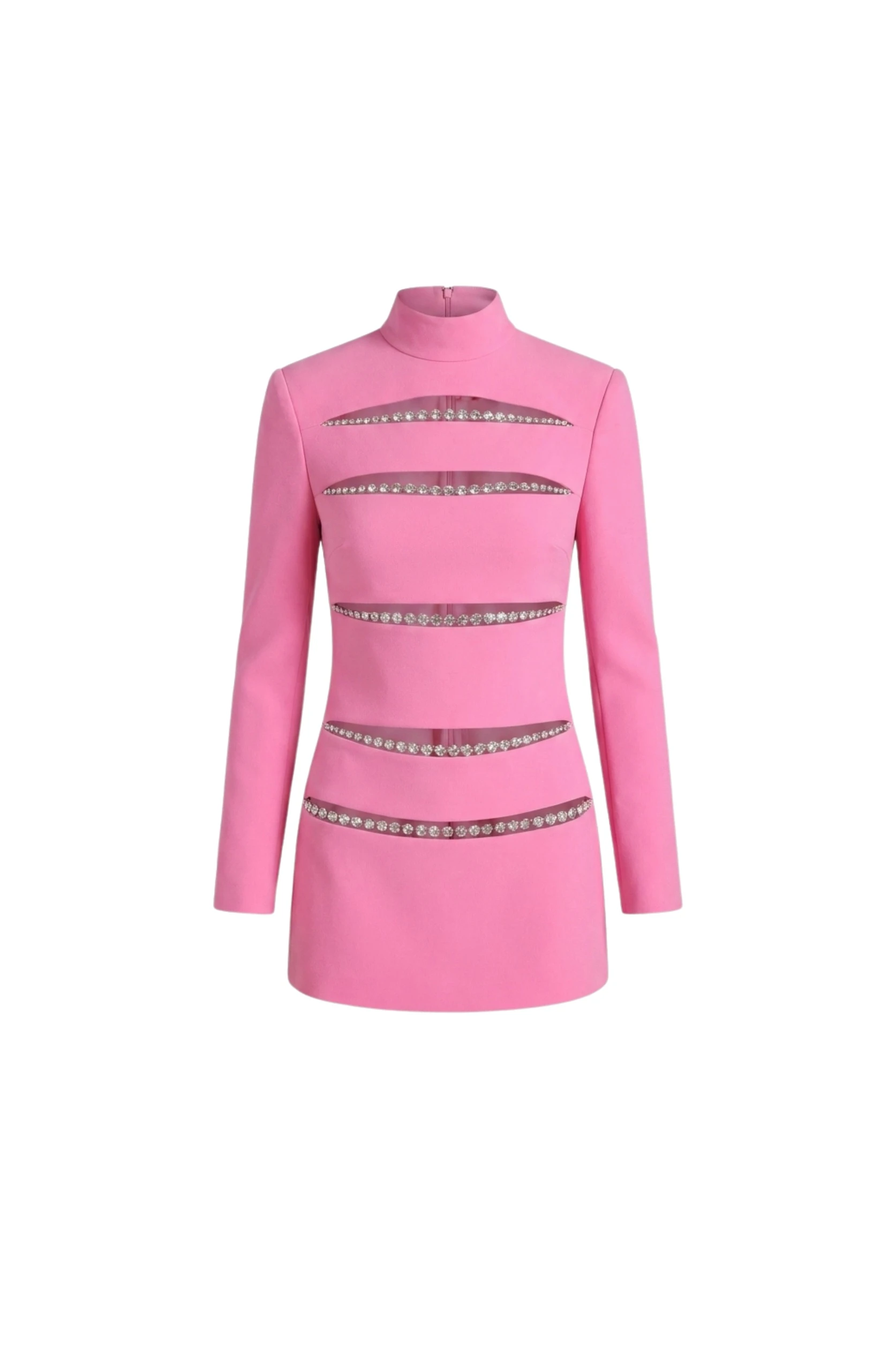 LOULOU Crystal Slash Mini Dress 0 LOULOU Crystal Slash Mini Dress | Mini Dresses | Coveti