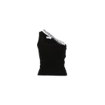 LOULOU Crystal-Strap Tank Top | Sleeveless | Coveti