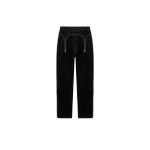LOULOU Crystal Suspender Velvet Trousers | Tailored pants | Coveti