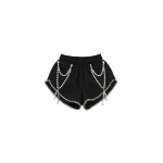 LOULOU Crystal-Trim Shorts | Shorts | Coveti