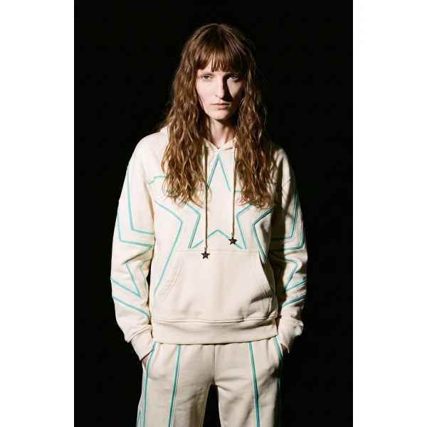 LOULOU Embroidered Star Sweatpants | Sweatpants | Coveti