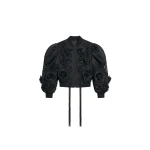 LOULOU Eternal Rose Bomber | Jackets | Coveti