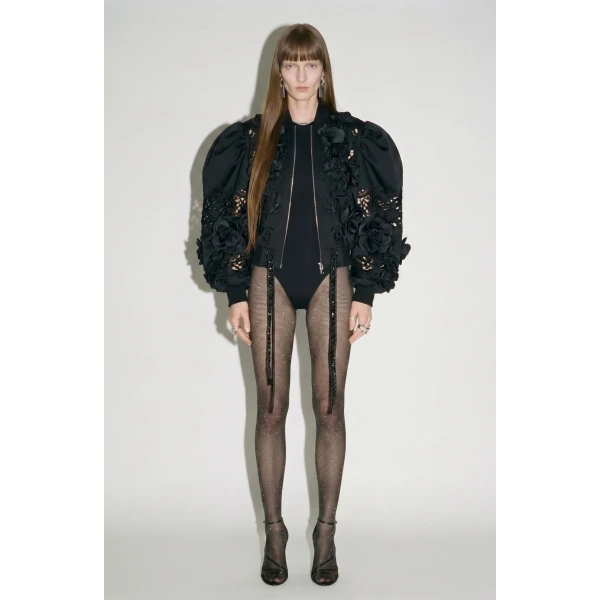 LOULOU Eternal Rose Bomber | Jackets | Coveti