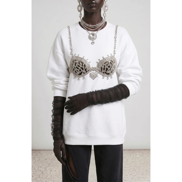 LOULOU First Coffee Sweatshirt | Hoodies | Coveti