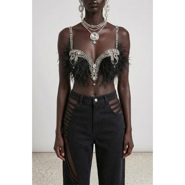 LOULOU First Impression Bralette | Cropped Top | Coveti