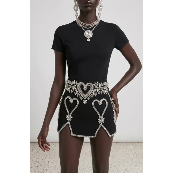 LOULOU First Love Mini Skirt | Mini Skirts | Coveti