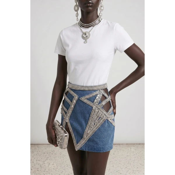 LOULOU Golden Hour Mini Skirt | Mini Skirts | Coveti