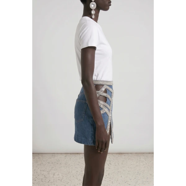 LOULOU Golden Hour Mini Skirt | Mini Skirts | Coveti