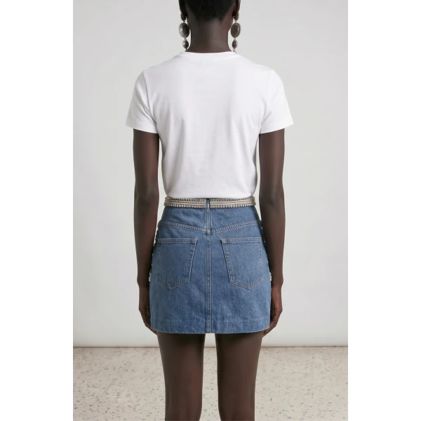 LOULOU Golden Hour Mini Skirt | Mini Skirts | Coveti