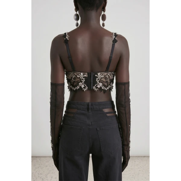 LOULOU Love Me Properly Bralette | Cropped Top | Coveti