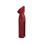 LOULOU One-Shoulder Leather Maxi Dress | Maxi Dresses | Coveti
