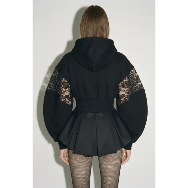LOULOU Pearl Confession Hoodie | Hoodies | Coveti