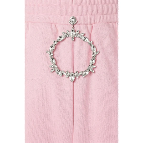 LOULOU Pink Mood Track Pants | Sweatpants | Coveti