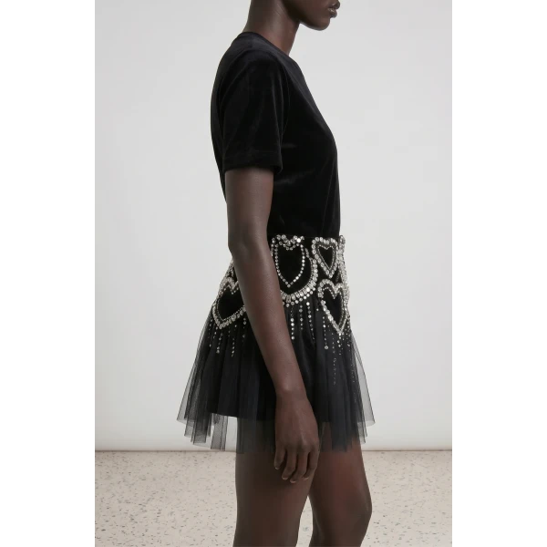 LOULOU Rich in Feelings Mini Skirt | Mini Skirts | Coveti