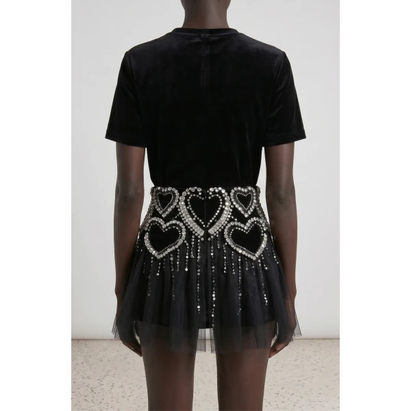 LOULOU Rich in Feelings Mini Skirt | Mini Skirts | Coveti